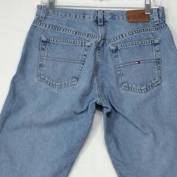 Tommy Hilfiger Light Blue Denim Jeans Capris, sz 6 - Picture 8 of 12
